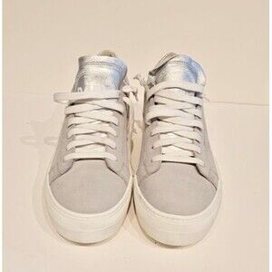 NEW P448 Thea Gray Suede Sneaker Made in Italy EU 42 (US 11)